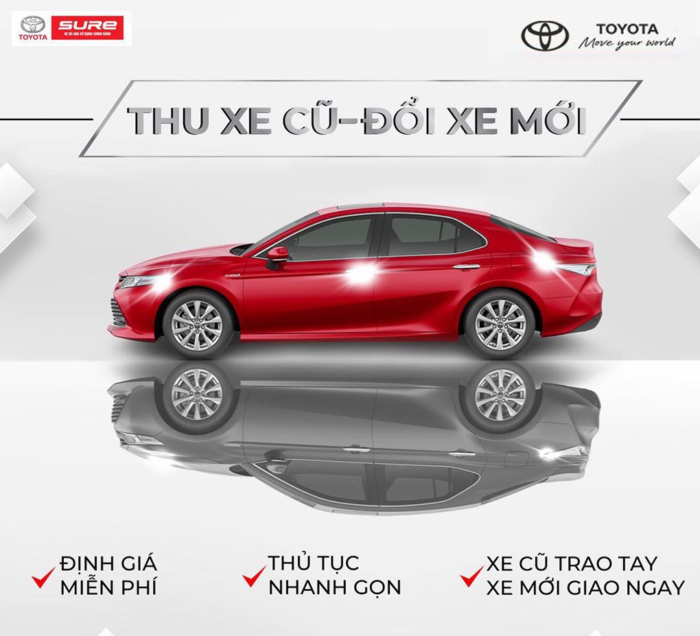 Bảng giá xe ôtô Toyota Việt Nam cập nhật tháng 42018